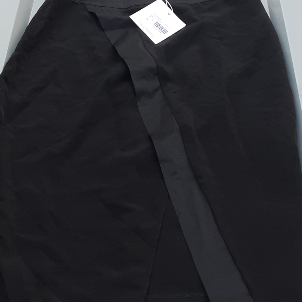 Skirt tuxedo satin